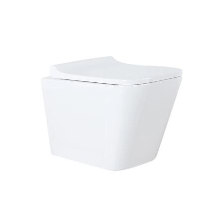 Унитаз подвесной Azario Teramo 490х340х350 безободковый с сиденьем микролифт (AZ-0052 )