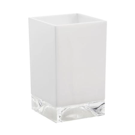 Laufen Kartell Стакан 7х7х12см., настольный, пластик, цвет: плотный белый