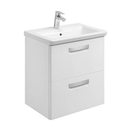Roca The Gap Original Тумба подвесная 60x41x60см, с 2 ящиками, цвет: белый