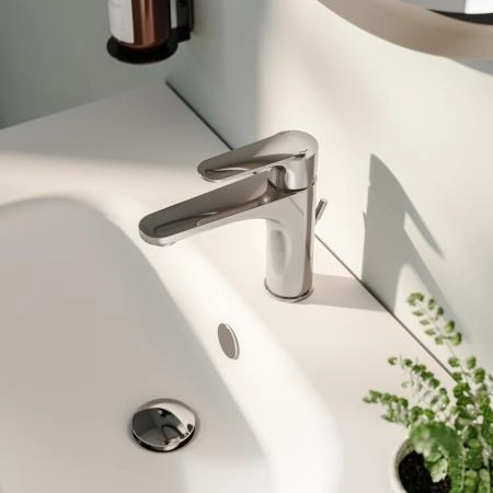 Смеситель VitrA Root Round  A42706EXP однорычажный хром латунь