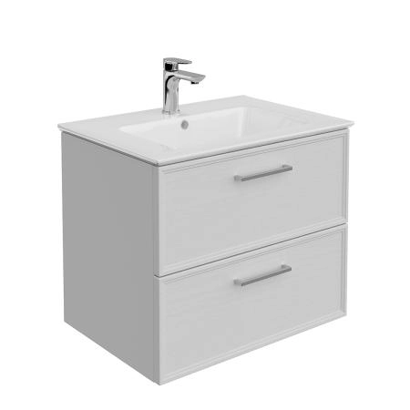 Тумба Kerama Marazzi PIANO CLASSIC ПИАНО КЛАССИК PIA.CL.65\WHT.M подвесная 65 см, 2 ящика, ясень белый матовый