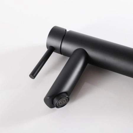 Смеситель Gid Berlin SS080-BM-K для раковины Черный матовый