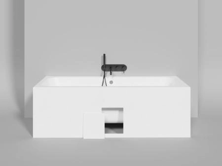 Ванна Salini ORLANDA AXIS 180x80 S-Sense глянцевая 103212G