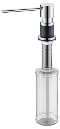 Дозатор для жидкого мыла Paulmark KRAFT, D003-401, антрацит