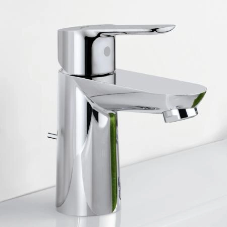 Смеситель Grohe BauEdge 23328000 для раковины,сливной гарнитур