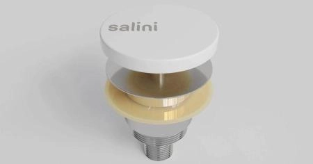 Донный клапан Salini для ванны D 402 S-Stone матовый 15131WM