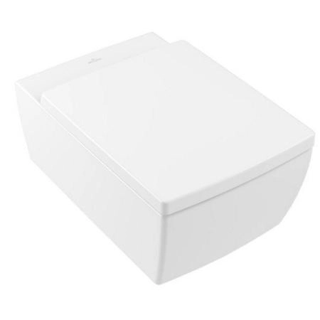 Унитаз Villeroy&Boch Memento безободковый подвесной CeramicPlus 4633R0R1 (сиденье отдельно)