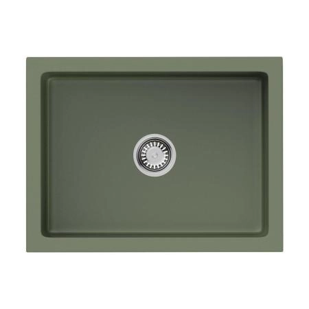 Кухонная мойка Omoikiri Mikura 61-OL Natceramic/olive 4997070