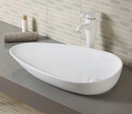 Раковина Ceramalux Серия N 7862 76x42 на столешницу