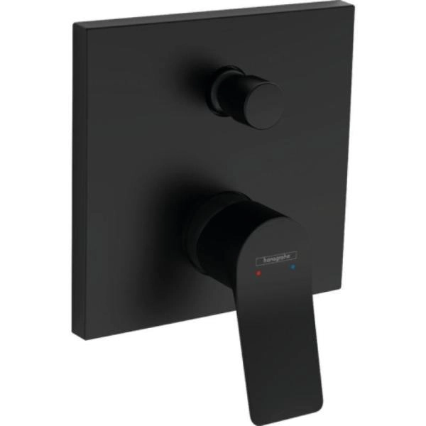 Смеситель Hansgrohe 75415670 Vivenis для 2х потребителей (внешняя монтажная часть) черный матовый