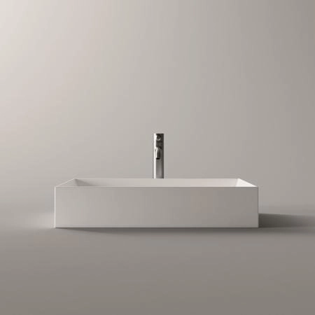 Alice Spy Rectangular Раковина 60x38х12см., накладная, без отв., цвет: белый глянцевый
