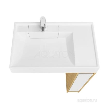 Тумба под раковину AQUATON Лондри 20 Дуб Сантана без фасада 1A267101LH0C0