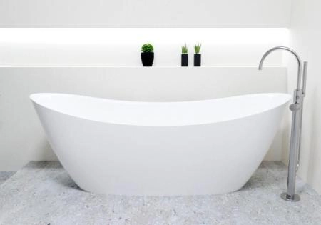 Ванна Aquastone Торре 168x80 литьевой мрамор отдельностоящая