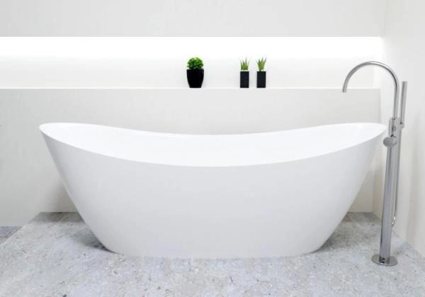 Ванна Aquastone Торре 168x80 литьевой мрамор отдельностоящая