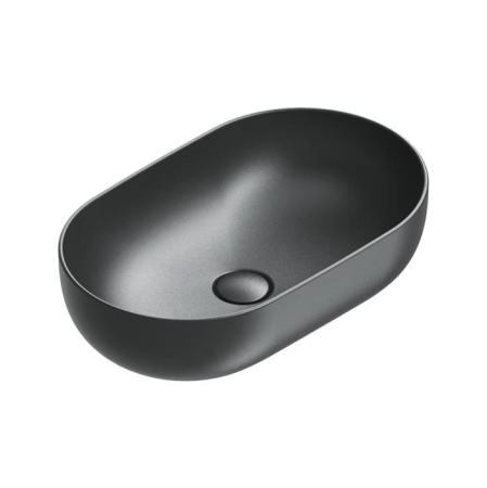 Catalano Sfera Раковина 60x37см накладная, без отв., цвет: черный матовый