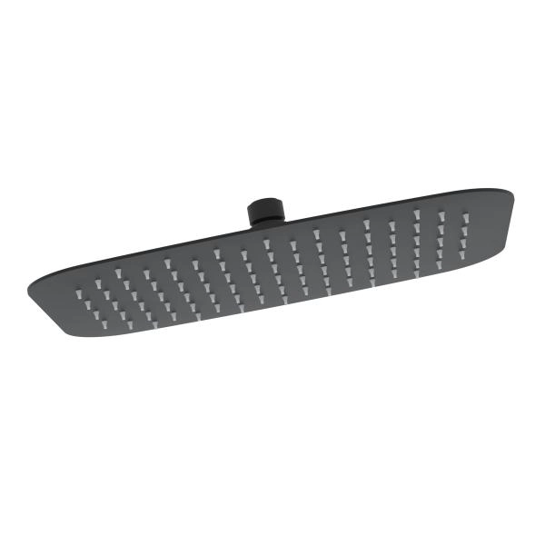 Верхний душ BERGES VENTAS O BLACK 74006 30x20 см, черный матовый