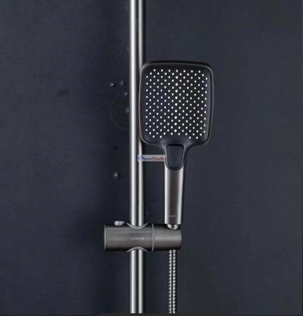 Душевая система Gappo G2418-29 с изливом оружейная сталь