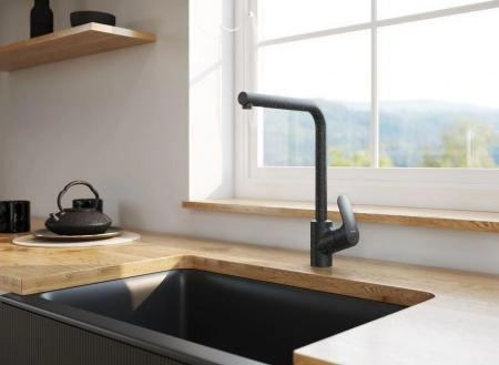 Смеситель для кухни AM.PM Like F8005022 чёрный