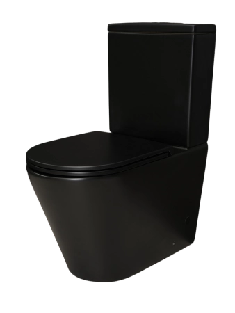 Унитаз напольный Gid Tn2189Bm 62248Y черный матовый 64.5x38.5x82.5