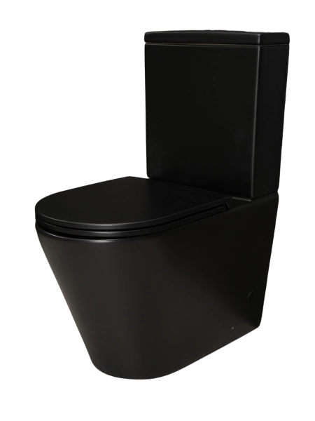 Унитаз напольный Gid Tn2189Bm 62248Y черный матовый 64.5x38.5x82.5