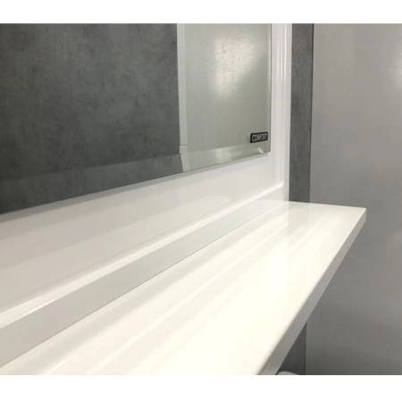 Зеркало Comforty Феррара-100 белый