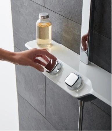 Душевая система Kludi Coockpit Discovery 8020091-00 для душа с термостатом