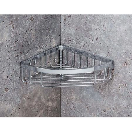 Полка Colombo Angolari B9616 24x18 угловая хром