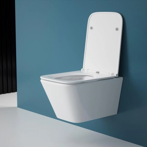 Унитаз подвесной ESBANO GARTEZ-51 безободковый подвесной белый 510x360x360