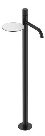 Смеситель STICK Boheme напольный для умыв. BLACK SPIRALE 120-BB.4
