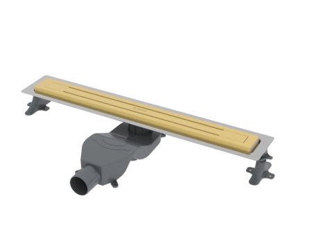 Душевой лоток Boheme Premium Trendy 80см, нерж.сталь МАТ. ЗОЛОТО 983-80-MG