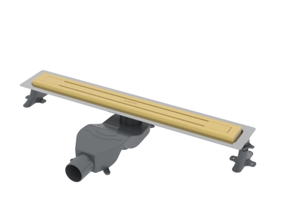 Душевой лоток Boheme Premium Trendy 80см, нерж.сталь МАТ. ЗОЛОТО 983-80-MG