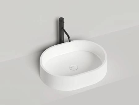 Раковина Salini GLORIA 10 S-Stone матовая 56x44 1102211M накладная