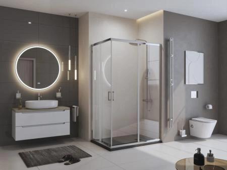 Душевой поддон BelBagno 140x90 искусственный камень белый прямоугольный TRAY-MR-UNO-AH-140/90-35-W-CR