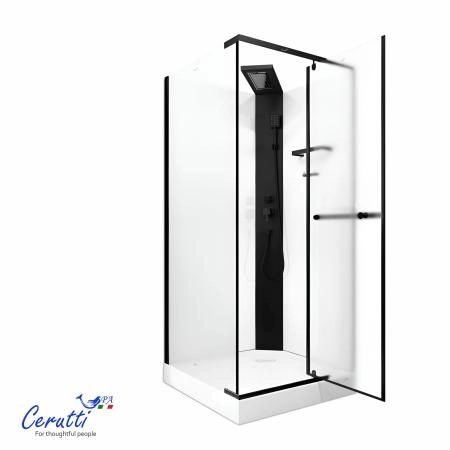 Душевая кабина СeruttiSPA МИМИ (MIMI) 90BF (90x90x215-225)