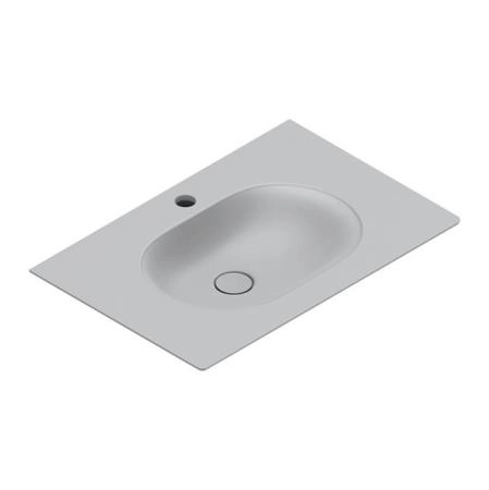 Catalano Sfera Раковина консоль 75x50см, с 1 отв., цвет: Cemento Satinato
