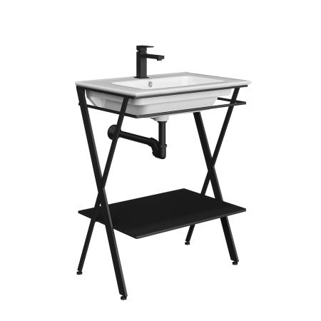 Металлическая структура Kerama Marazzi PIANO NEXT ПИАНО НЕКСТ PIA.N.65\BLK напольная 65, черная матовая