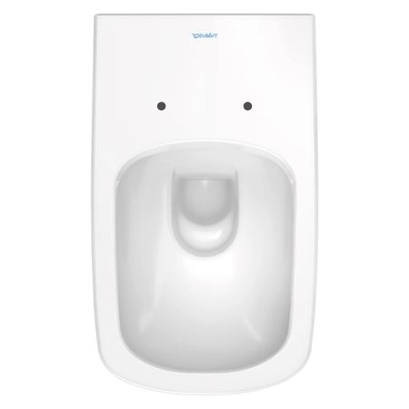 Duravit DuraStyle Унитаз удлиненный подвесной безободковый 62х37см., с креплением, цвет: белый