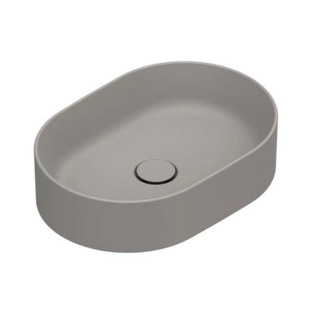 Catalano Zero Раковина 50x35см, накладная, без отв., без перелива, цвет: Tortora Satinato