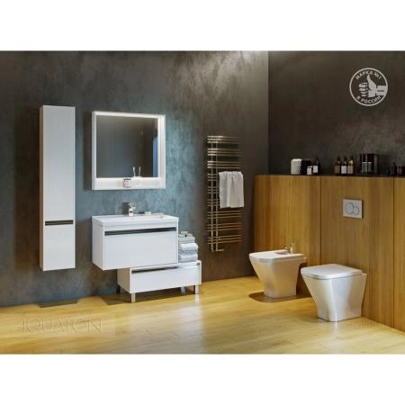 Тумба под раковину Aquaton Капри 1A230201KP010 80 с ящиком,белый