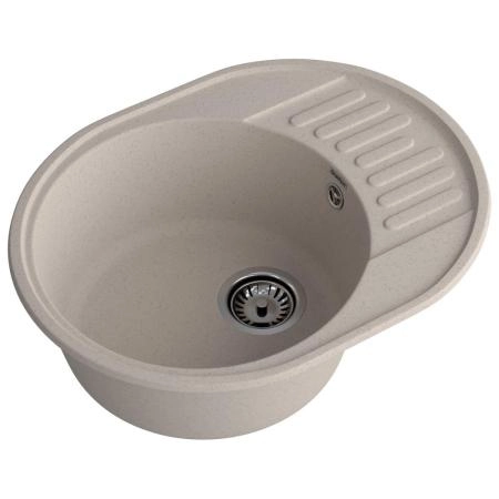 Кухонная мойка GranFest QUARZ 58, песочный