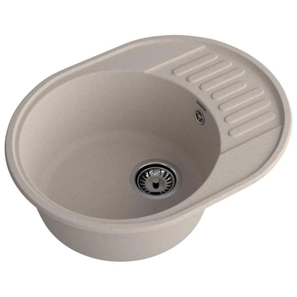 Кухонная мойка GranFest QUARZ 58, песочный