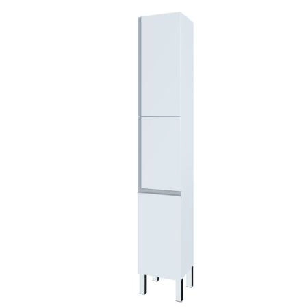 Пенал SANVIT Авеню-3 (К) 32 с бельевой корзиной напольный Белый