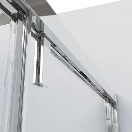 Душевая дверь Vincea Lugano VDS-1L120CLGM-1, 1200, вороненая сталь, стекло прозрачное