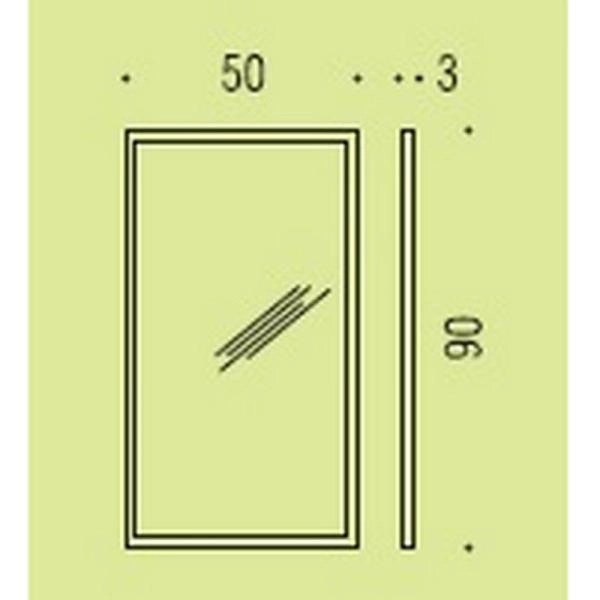 Зеркало Colombo Fashion Mirrors B2043 50х90см