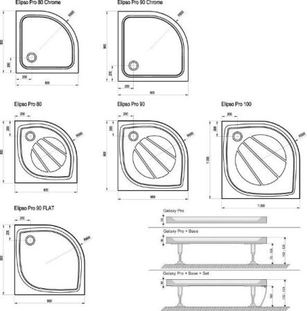Поддон Ravak Elipso Pro-100 белый