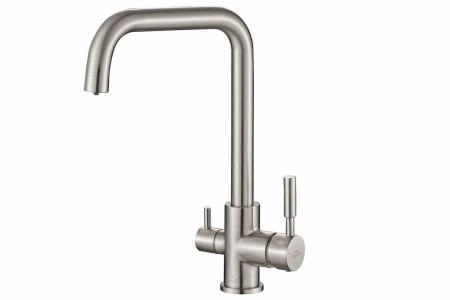 Смеситель для кухни ZORG Steel Hammer (SH 715 SATIN) сатин