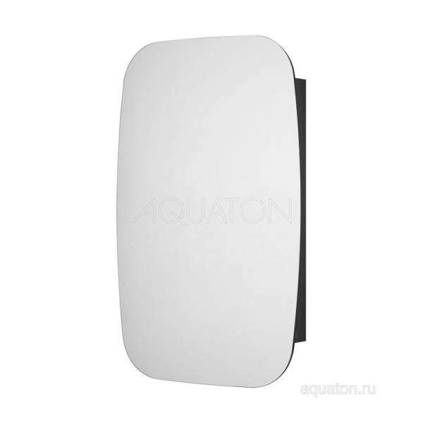 Зеркальный шкаф AQUATON Сохо 60 графит левый 1A258302AJA0L