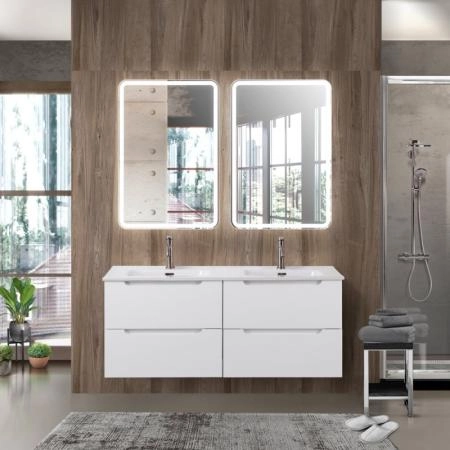 Тумба под раковину BelBagno ETNA-600-2C-SO-RW-P Rovere Moro 60 см подвесная