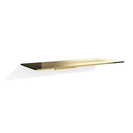Decor Walther Mikado Полочка для душа 8.5x30x12см., подвесная, цвет: золото