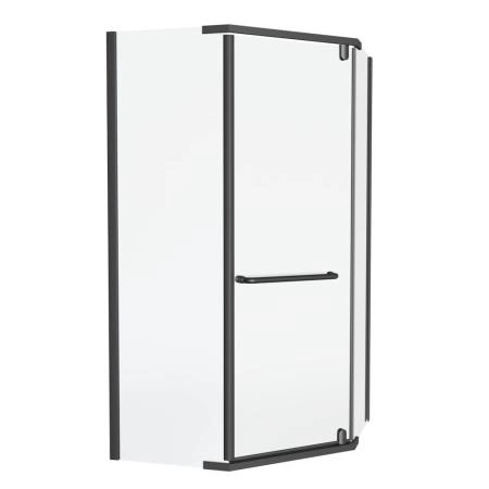 Душевой уголок KNOTLOR PENTA FCD100CG0GM 5-тиугольный 100х100х200, оружейная сталь